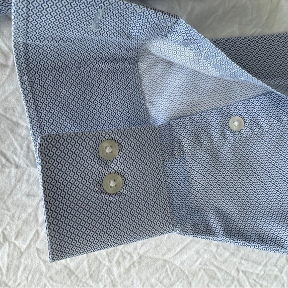 Geoffrey Beene Sky Blue Dress Shirt - Picture 4 of 5